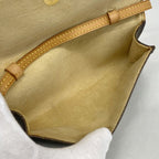 Louis Vuitton Shoulder Bag Monogram Pochette Twin PM Brown — view 4