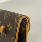 Louis Vuitton Waist Bag Monogram Pochette Florentine Brown — view 8