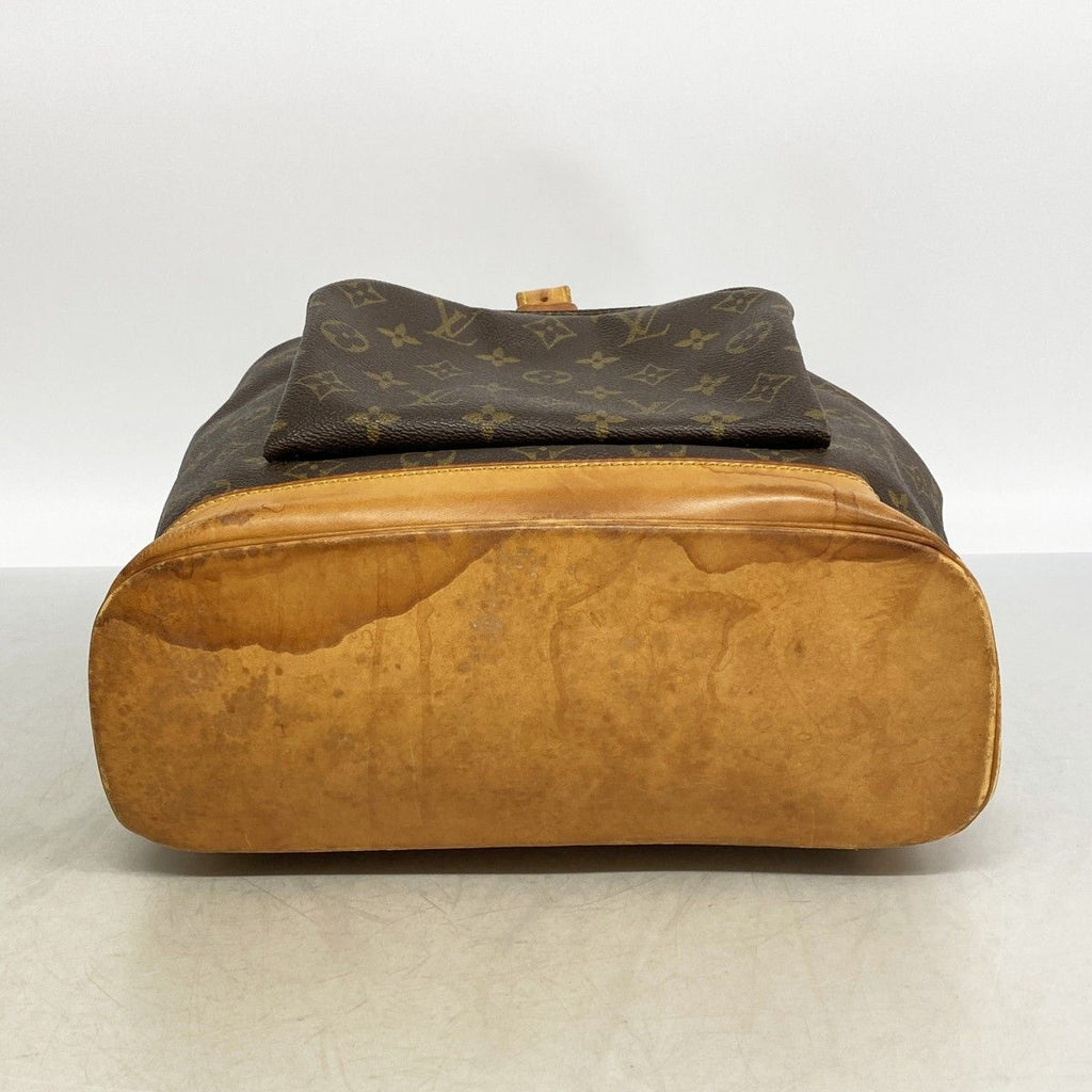 Louis Vuitton Backpack Monogram Montsouris GM Brown — view 3