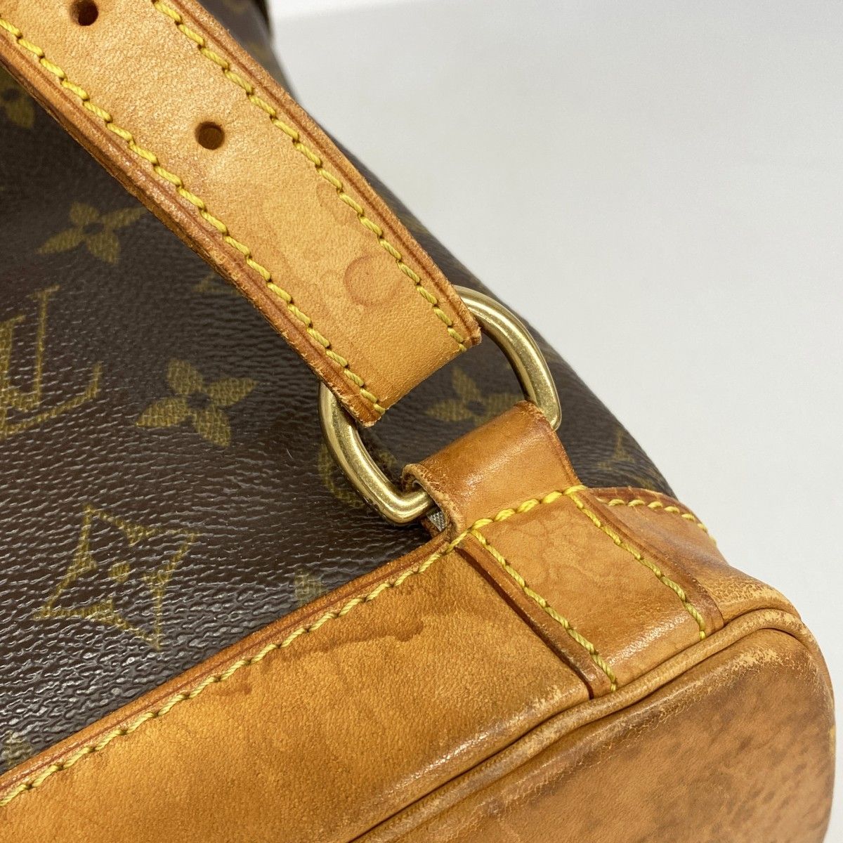 Louis Vuitton Backpack Monogram Montsouris GM Brown — view 7