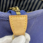 Louis Vuitton Tote Antigua Cabas GM Blue — view 5