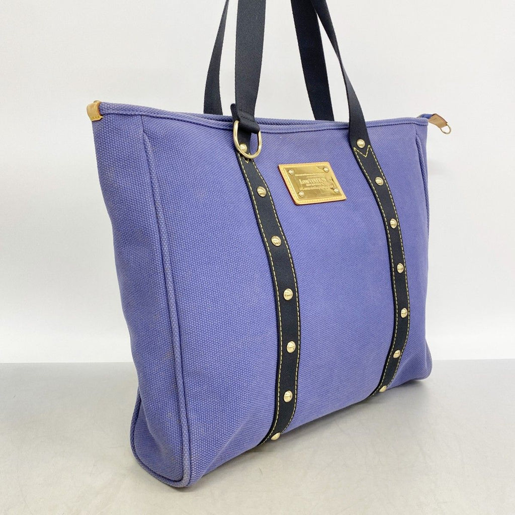 Louis Vuitton Tote Antigua Cabas GM Blue — view 2