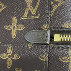 Louis Vuitton Handbag Monogram Vertical Box Trunk Brown 2-Way — view 8