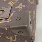 Louis Vuitton Handbag Monogram Vertical Box Trunk Brown 2-Way — view 7