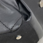 Chanel Shoulder Bag Paris Biarritz Canvas Black Silver — view 6