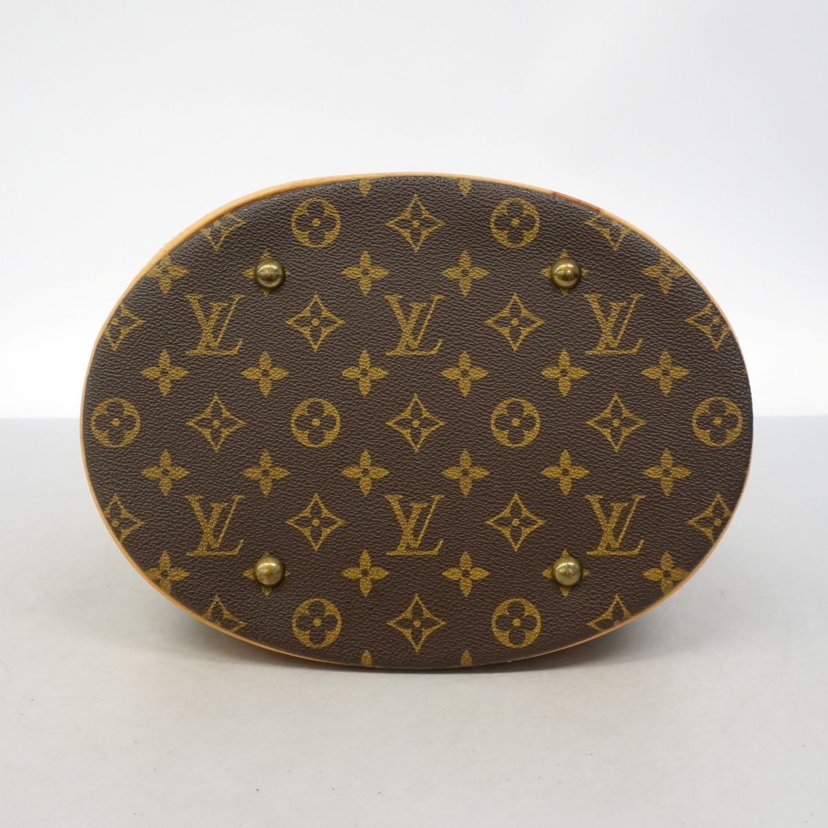 Louis Vuitton Tote Monogram Bucket GM Brown — view 3