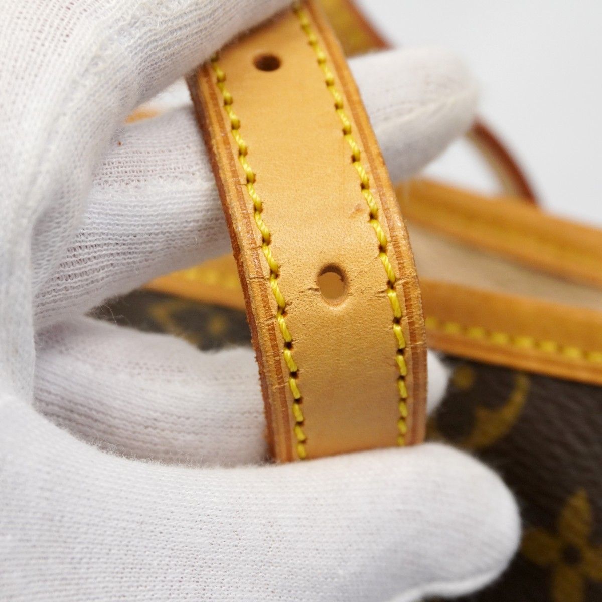 Louis Vuitton Tote Monogram Bucket GM Brown — view 7