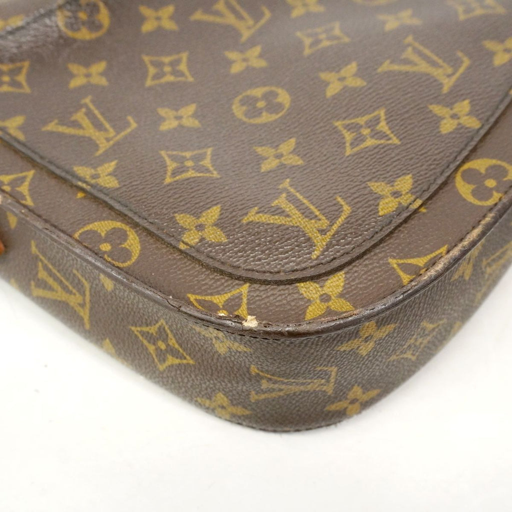 Louis Vuitton Shoulder Bag Monogram Saint Cloud GM Brown — view 7