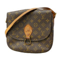 Louis Vuitton Shoulder Bag Monogram Saint Cloud GM Brown