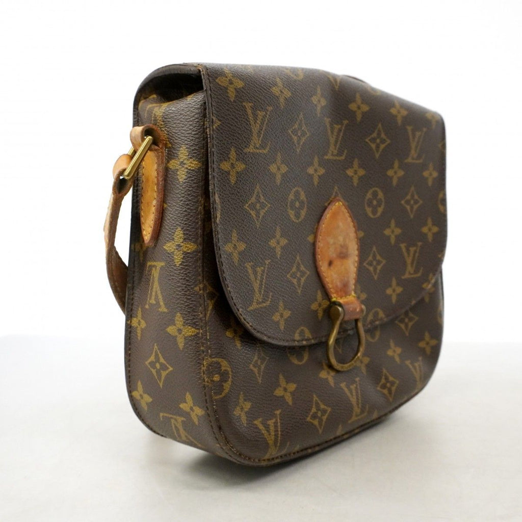Louis Vuitton Shoulder Bag Monogram Saint Cloud GM Brown — view 2