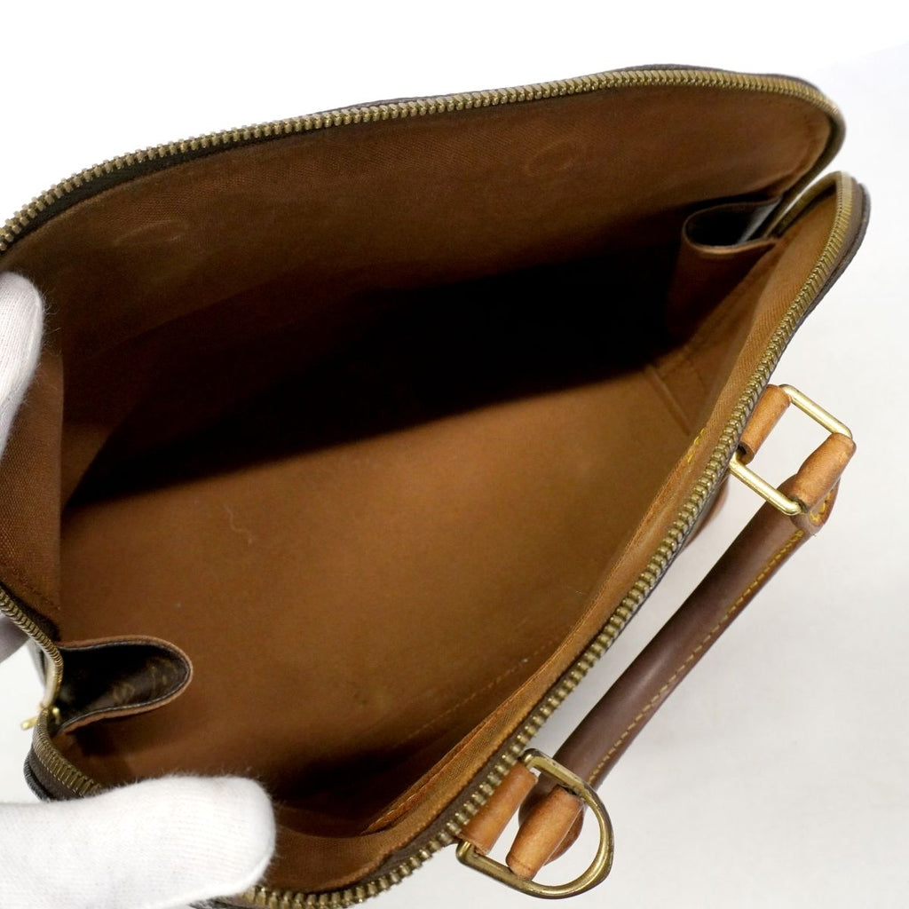 Louis Vuitton Handbag Monogram Alma Brown — view 4