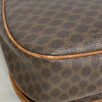 Celine Shoulder Bag Macadam Brown Gold — view 7