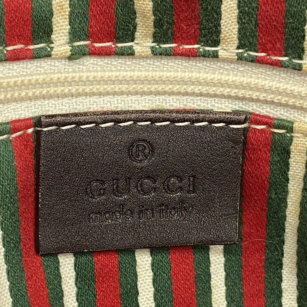 Gucci Tote GG Canvas Abbey Beige Gold — view 5