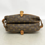 Louis Vuitton Shoulder Bag Monogram Saumur 30 Brown — view 3