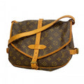 Louis Vuitton Shoulder Bag Monogram Saumur 30 Brown