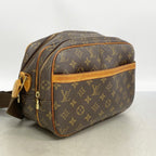 Louis Vuitton Shoulder Bag Monogram Reporter PM Brown — view 2