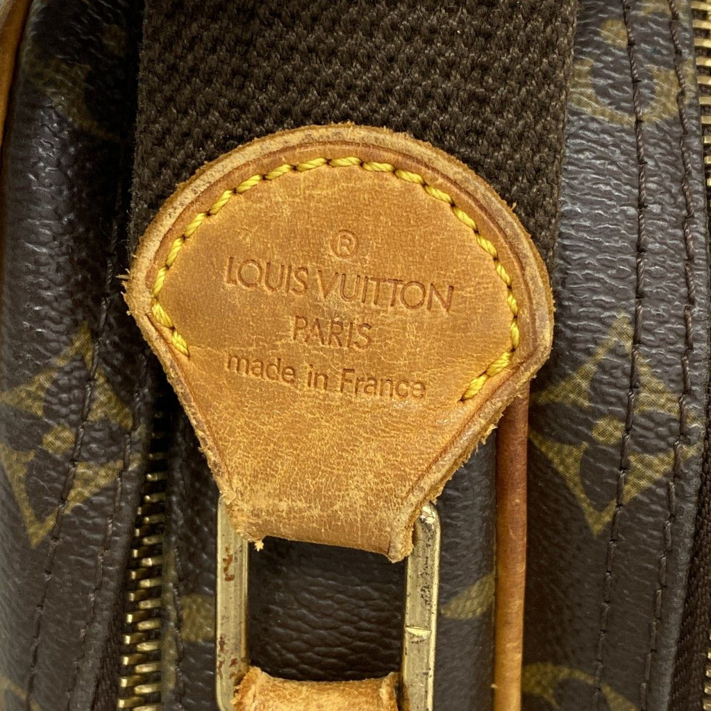 Louis Vuitton Shoulder Bag Monogram Reporter PM Brown — view 5