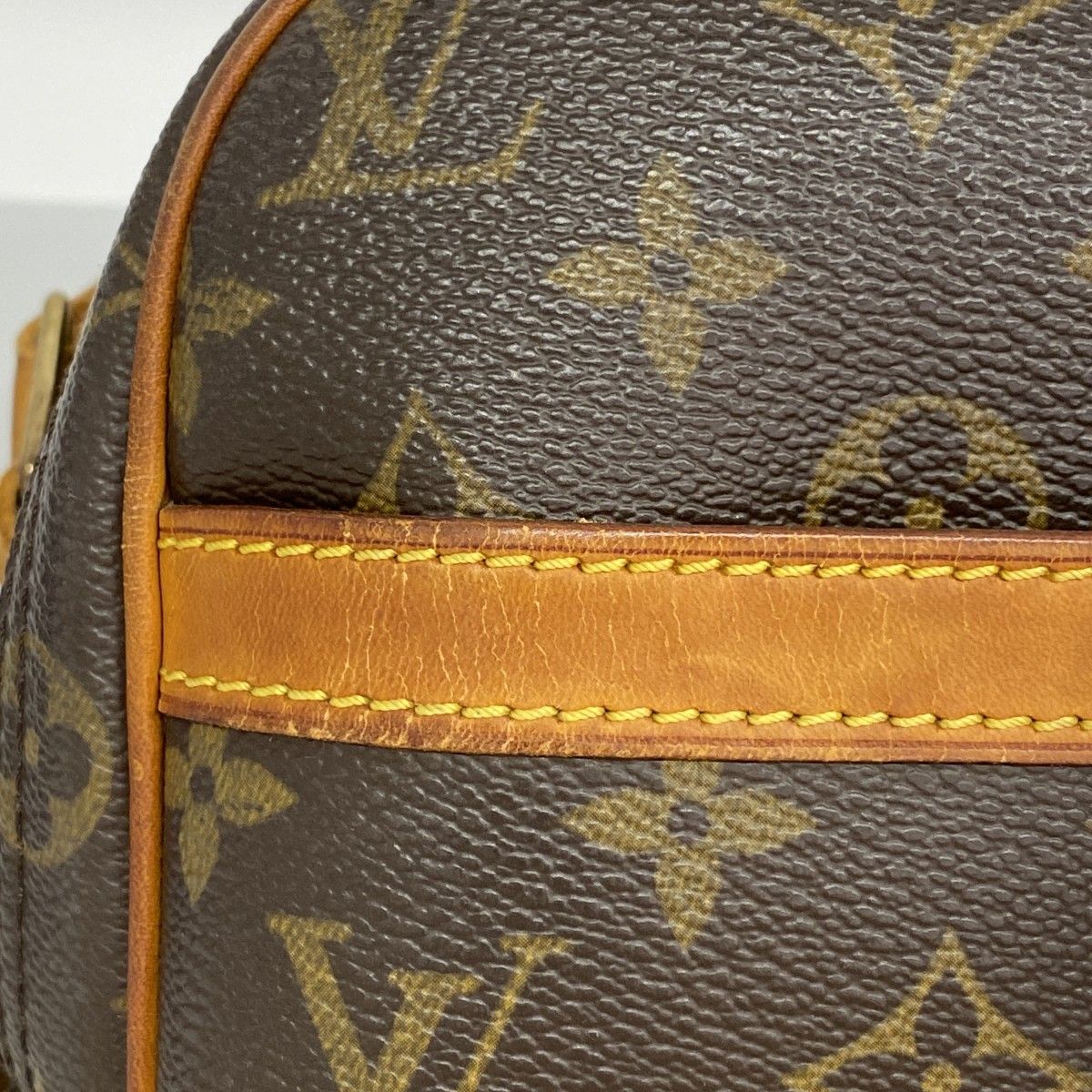 Louis Vuitton Shoulder Bag Monogram Reporter PM Brown — view 8