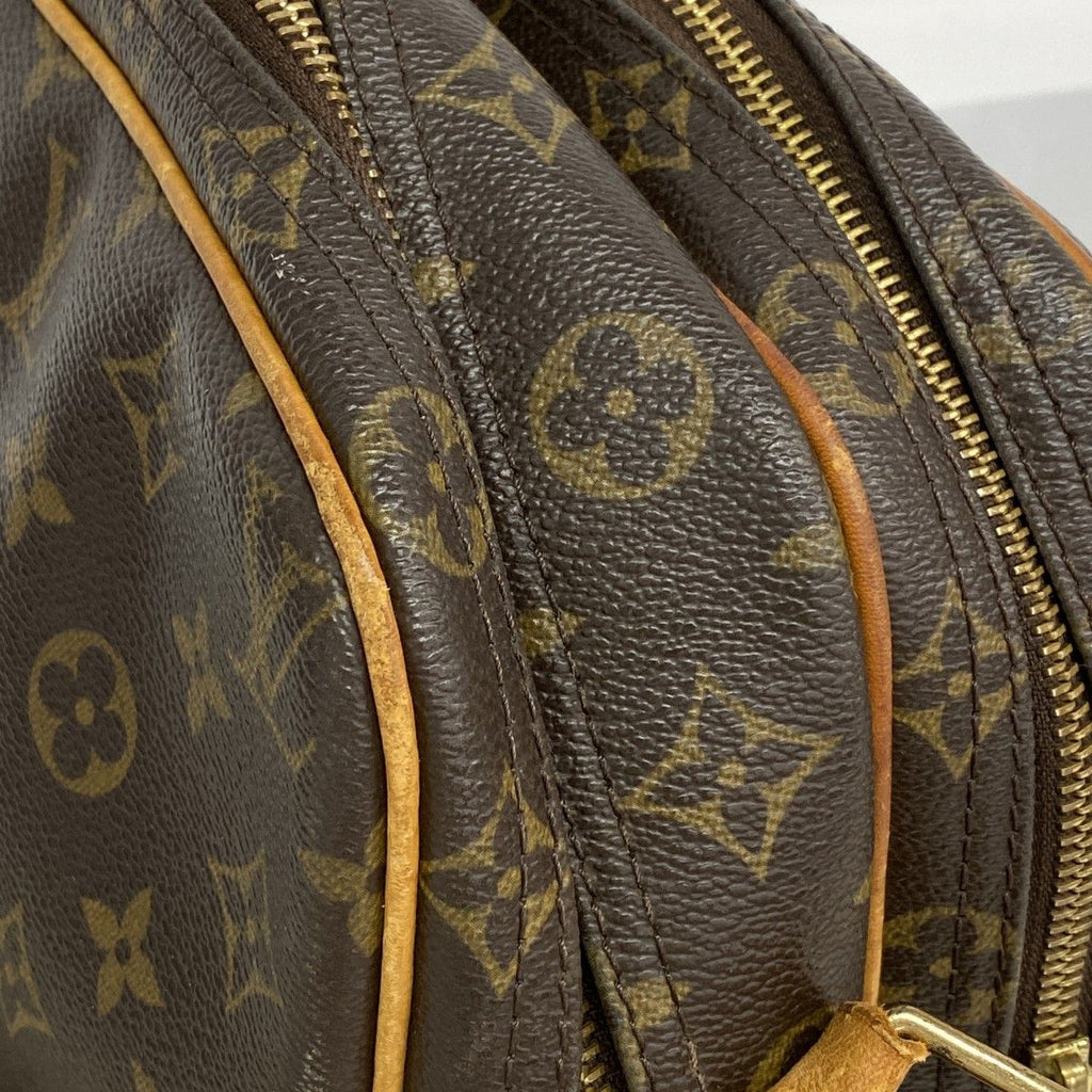 Louis Vuitton Shoulder Bag Monogram Reporter PM Brown — view 7