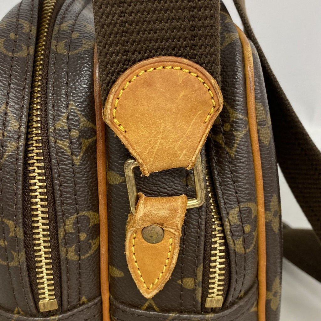 Louis Vuitton Shoulder Bag Monogram Reporter PM Brown — view 6