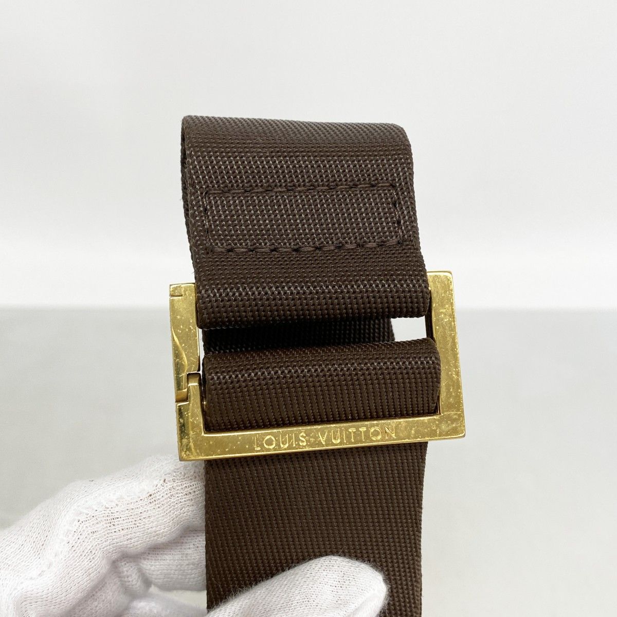 Louis Vuitton Belt Bag Damier Geronimos Ebene — view 8