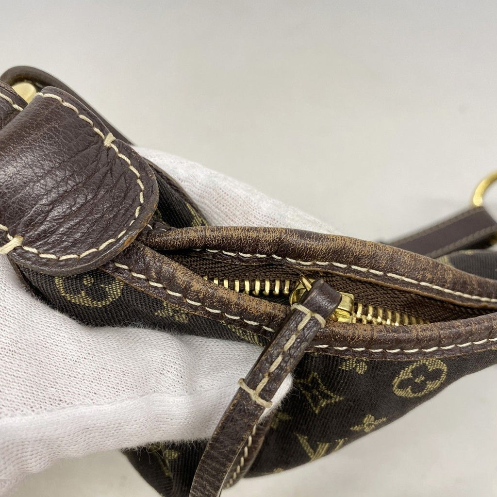 Louis Vuitton Handbag Monogram Mini Lin Manon PM Ebene — view 6