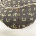 Louis Vuitton Handbag Monogram Mini Lin Manon PM Ebene — view 8