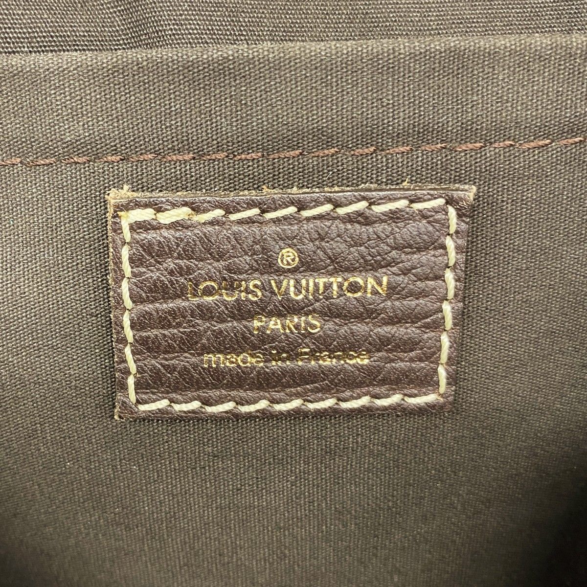 Louis Vuitton Handbag Monogram Mini Lin Manon PM Ebene — view 5
