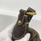 Louis Vuitton Handbag Monogram Mini Lin Manon PM Ebene — view 7