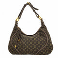 Louis Vuitton Handbag Monogram Mini Lin Manon PM Ebene