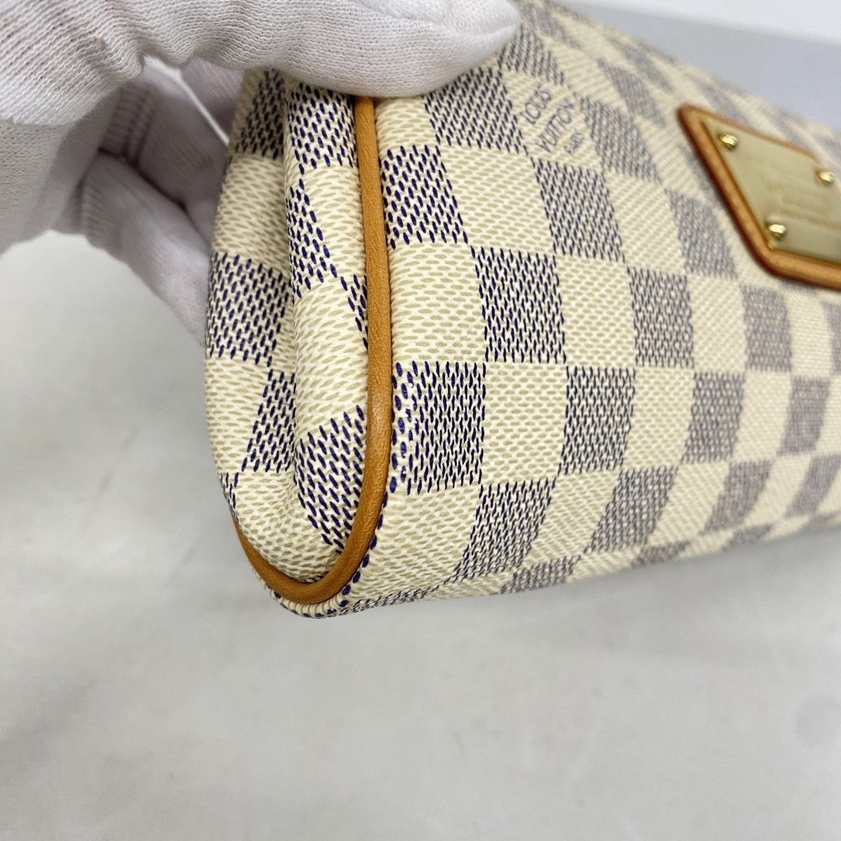 Louis Vuitton Handbag Damier Azur White 2-Way — view 6