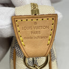 Louis Vuitton Handbag Damier Azur White 2-Way — view 5
