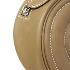 Hermes Shoulder Bag in the Loop Swift Etoupe Silver — view 5