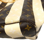 Louis Vuitton Tote Monogram Rayures Neverfull MM Brown — view 6