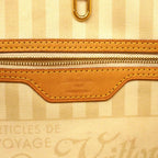 Louis Vuitton Tote Monogram Rayures Neverfull MM Brown — view 5