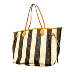 Louis Vuitton Tote Monogram Rayures Neverfull MM Brown