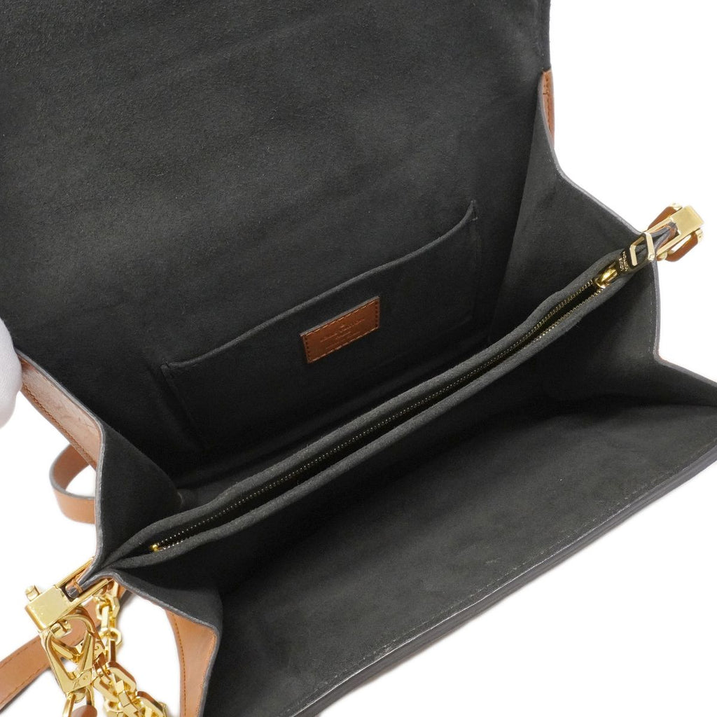 Louis Vuitton Shoulder Bag Monogram Dauphine MM Brown — view 4