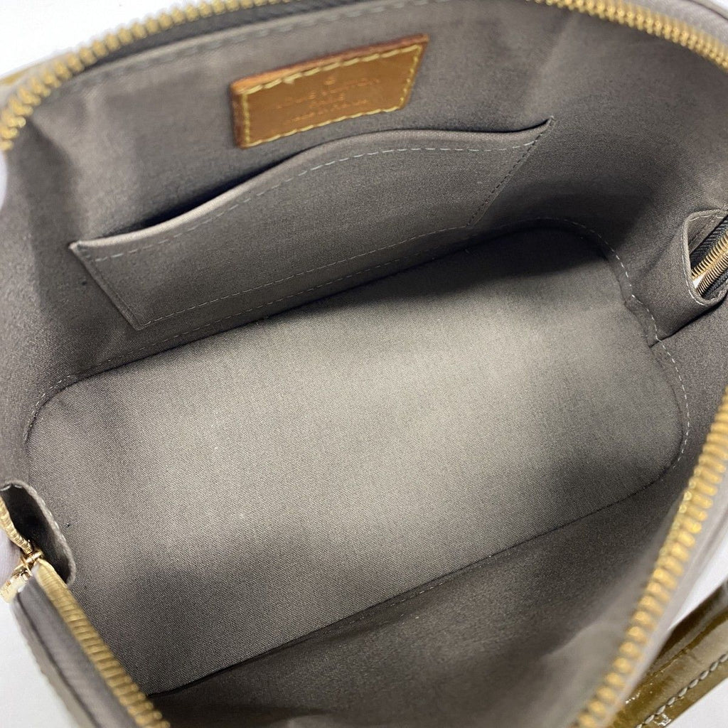 Louis Vuitton Handbag Vernis Alma BB Givre 2-Way — view 4