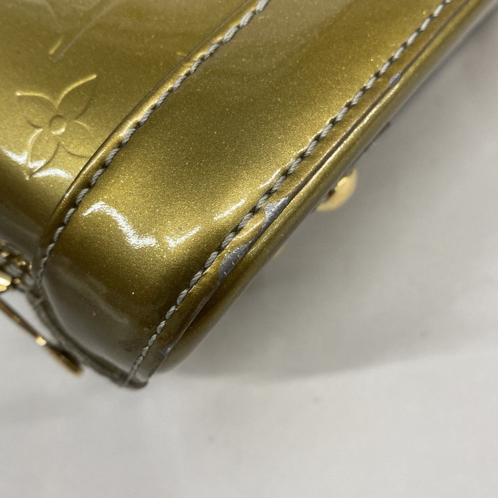 Louis Vuitton Handbag Vernis Alma BB Givre 2-Way — view 6