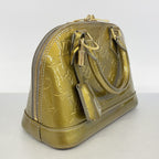 Louis Vuitton Handbag Vernis Alma BB Givre 2-Way — view 2