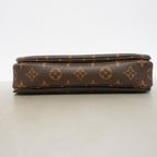 Louis Vuitton Handbag Monogram Pochette Metis MM Brown 2-Way — view 3