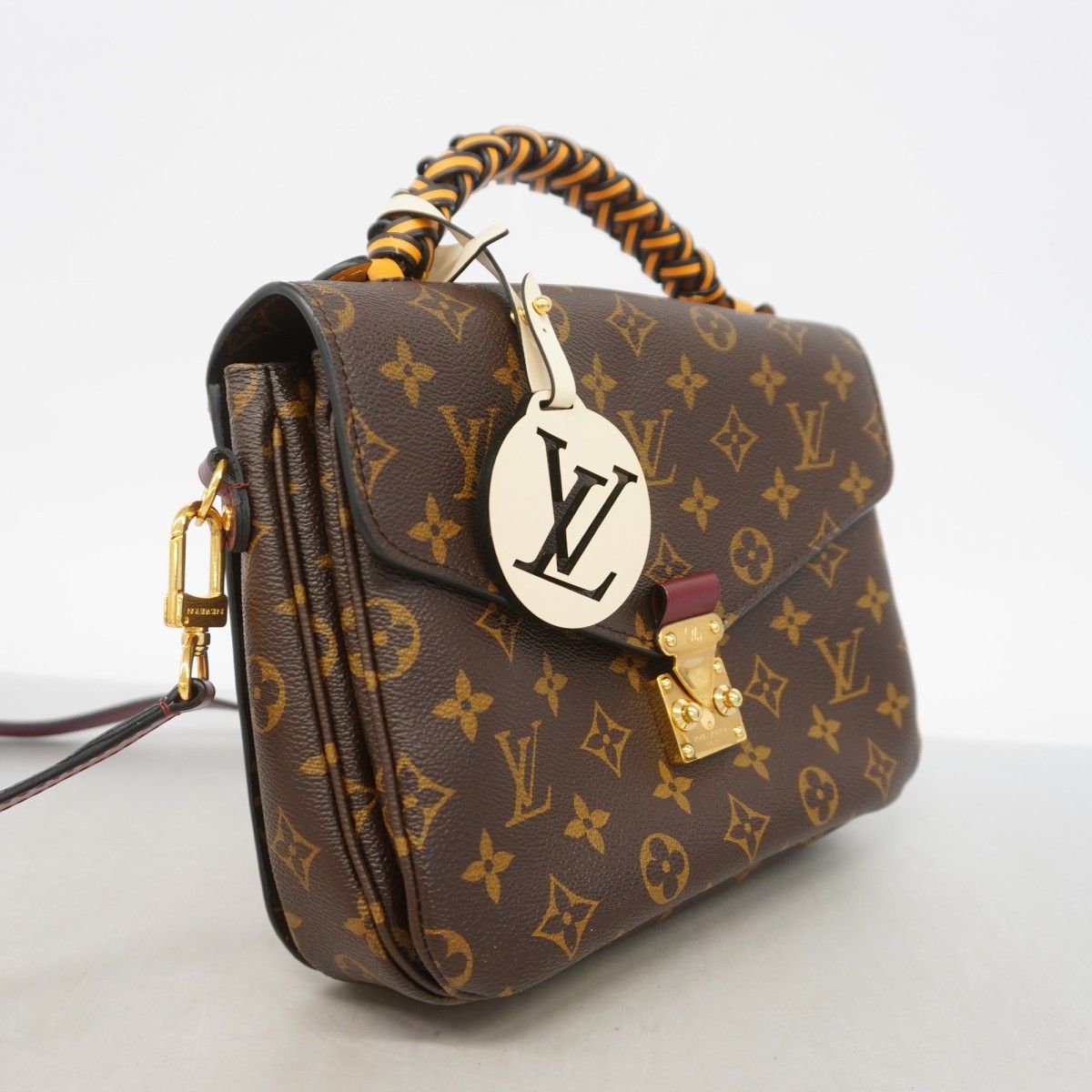 Louis Vuitton Handbag Monogram Pochette Metis MM Brown 2-Way — view 2