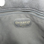 Chanel Tote Caviar Leather Black Gold — view 5