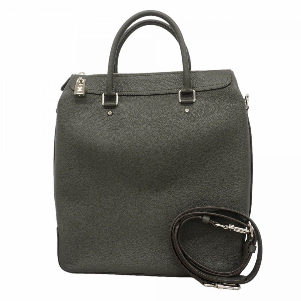 Louis Vuitton Tote Taurillon Greenwich Gray 2-Way