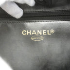 Chanel Vanity Bag Caviar Leather Black Gold 2-Way — view 5