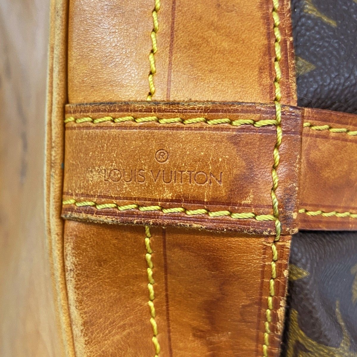 Louis Vuitton Shoulder Bag Monogram Noe Brown — view 5