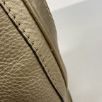 Gucci Tote Bamboo Leather Gold Champagne — view 8