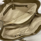 Gucci Tote Bamboo Leather Gold Champagne — view 4