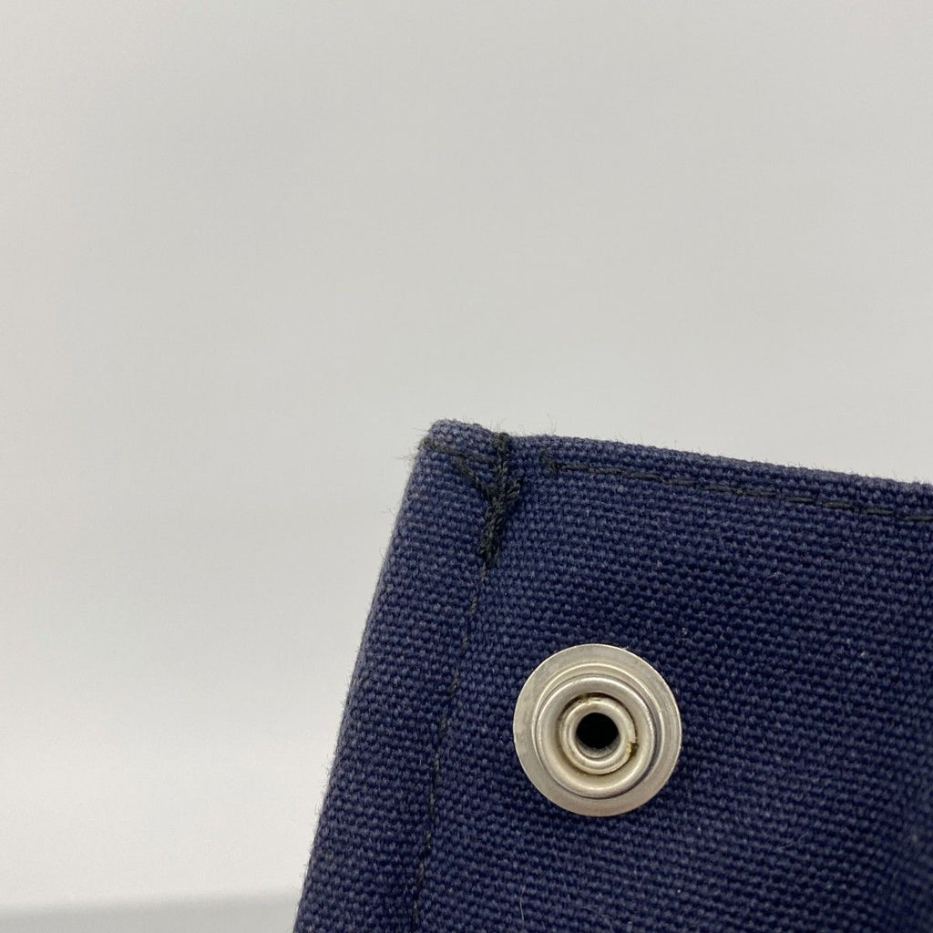 Hermes Tote Fourre Tout MM Canvas Black Navy Silver — view 8