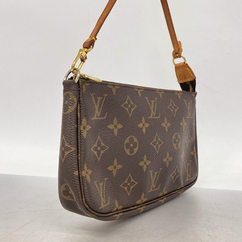 Louis Vuitton Pouch Monogram Pochette Soirle Brown — view 2